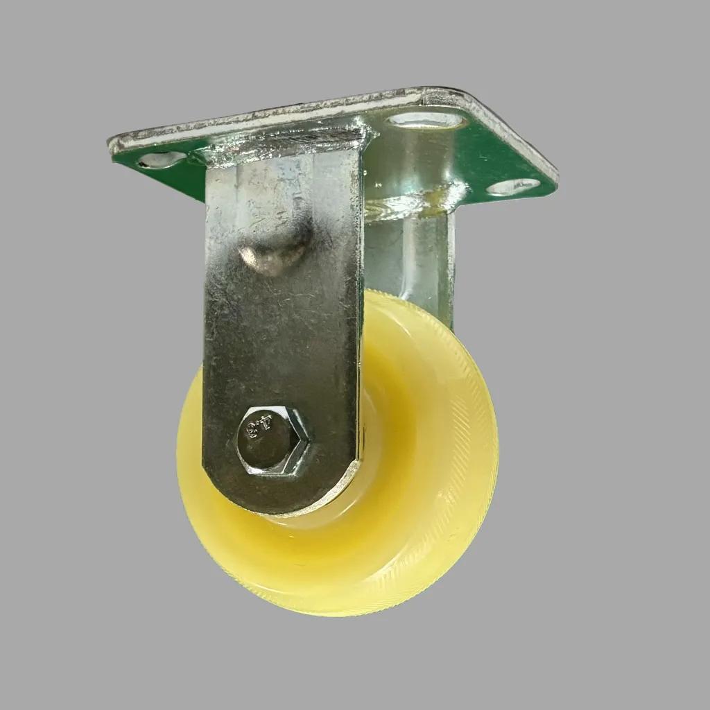 4inch 4x2 nylon rigid caster wheel